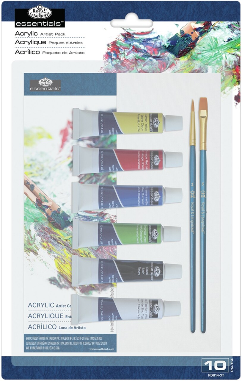 Royal & Langnickel(R) essentials(TM) Artist Pack-Acrylic Painting